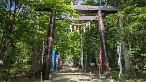 士別神社の鳥居