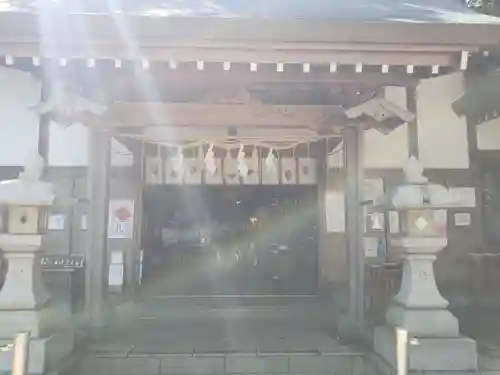 王子神社の本殿・本堂