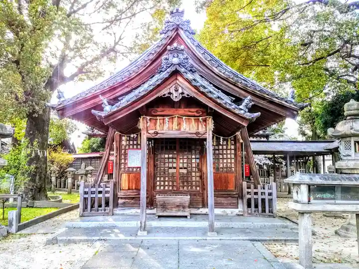 八幡社(松原八幡社)の本殿・本堂