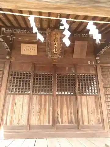 神明神社の本殿・本堂