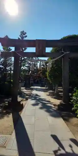 薭田神社の鳥居