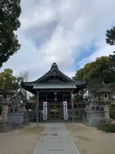 東八幡社の本殿・本堂