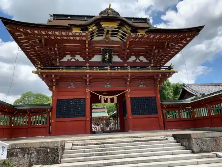 伊賀八幡宮の山門・神門
