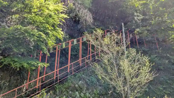 湘山稲荷大明神の鳥居