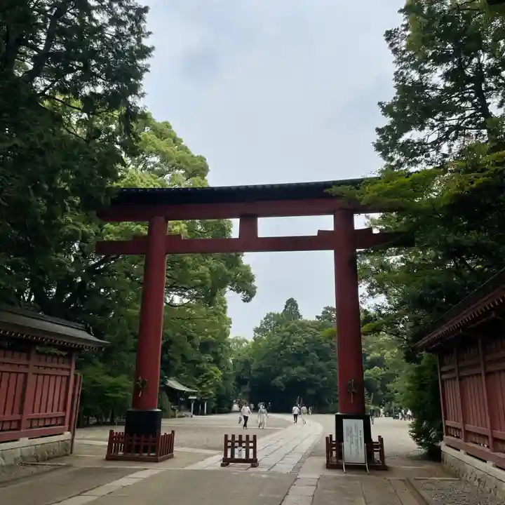 武蔵一宮氷川神社の鳥居