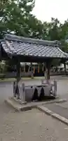 岡宮神社の手水舎