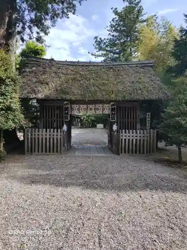 常陸國總社宮の山門・神門
