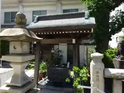 諏訪神社の手水舎