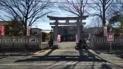 日野八坂神社の鳥居