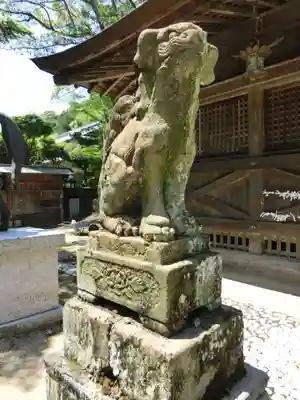 一宮神社の狛犬