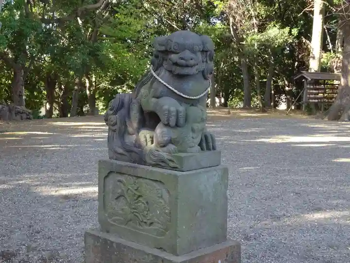 篠原八幡神社の狛犬
