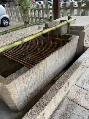 御香宮神社の手水舎