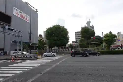 敷津松之宮　大国主神社の周辺