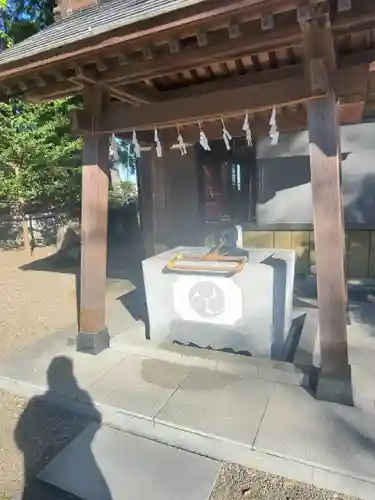 古宮神社の手水舎