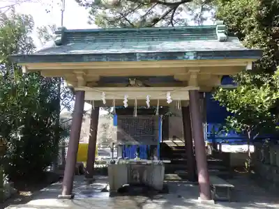 元城町東照宮の手水舎