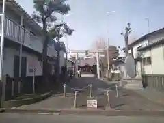 大師稲荷神社の鳥居