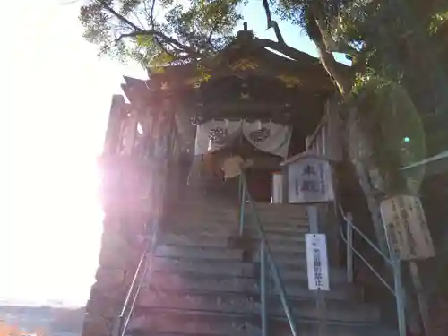 阿賀神社の本殿・本堂