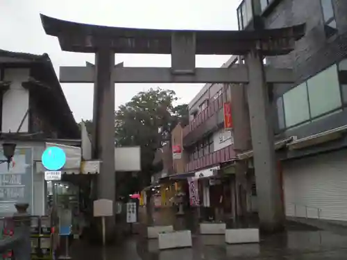 出水神社の鳥居