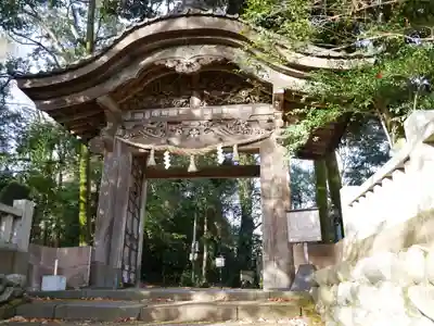 尾山神社の山門・神門
