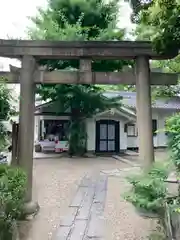 安居神社の鳥居