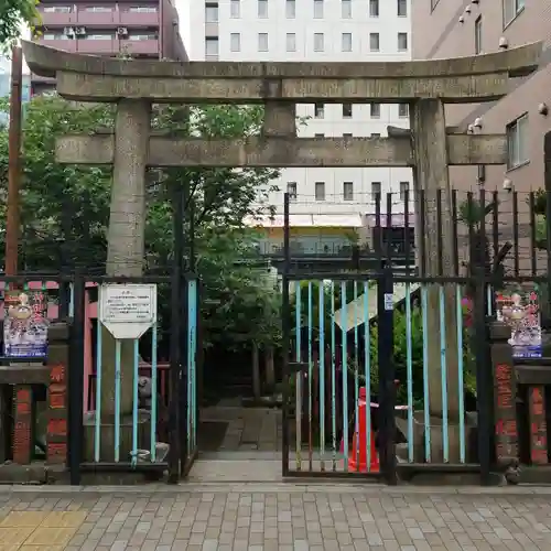 柳森神社の鳥居