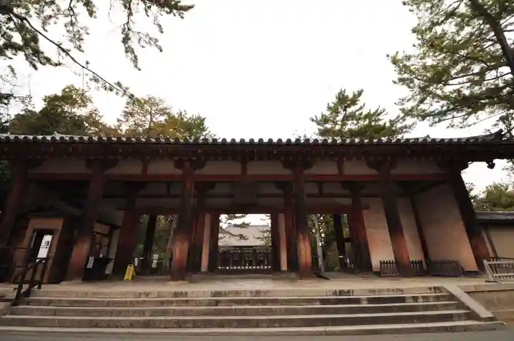 唐招提寺の山門・神門
