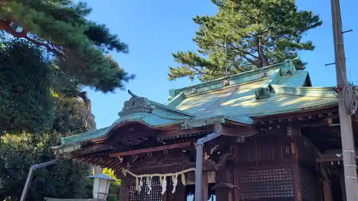 駒留八幡神社の本殿・本堂