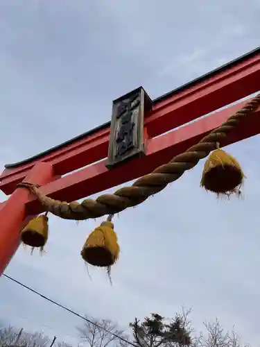 虻田神社の鳥居