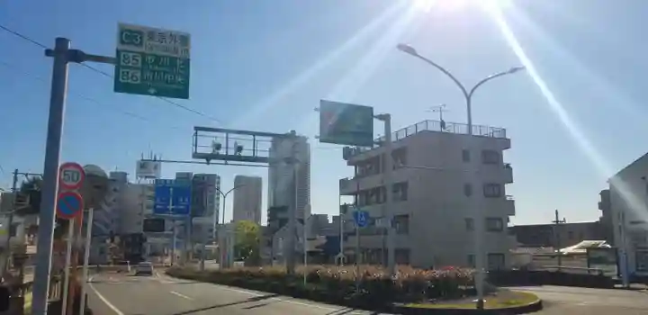 國府神社の周辺