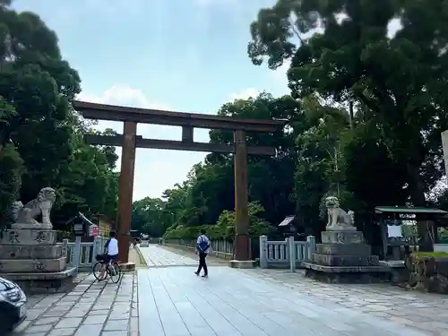 和泉國一之宮　大鳥大社の鳥居