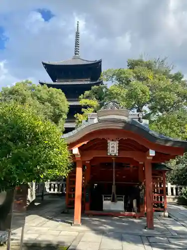 東寺鎮守八幡宮・東寺境内社八島殿の本殿・本堂