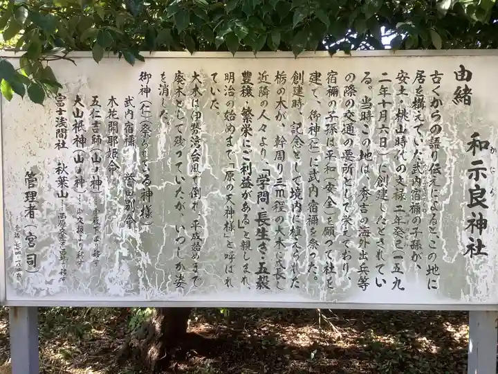 和爾良神社(猪子石原)の歴史
