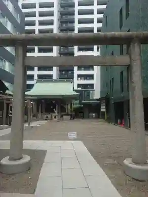 宮益御嶽神社の鳥居