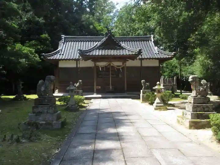 諸杉神社の本殿・本堂