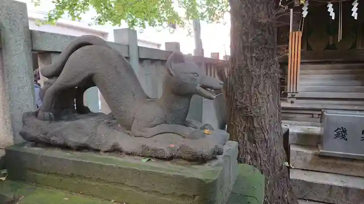 小野照崎神社の狛犬