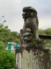 諏訪神社の狛犬