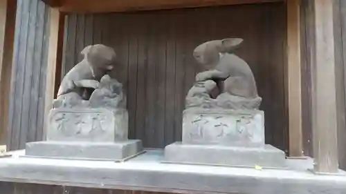 調神社の狛犬