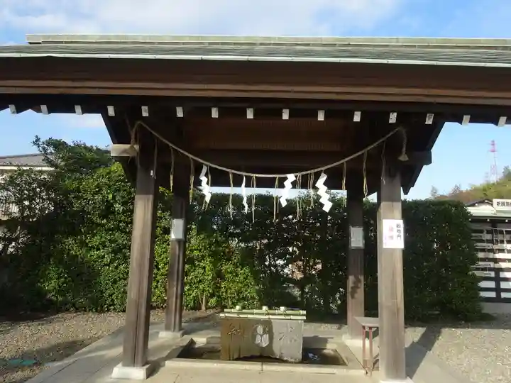 杉山神社の手水舎