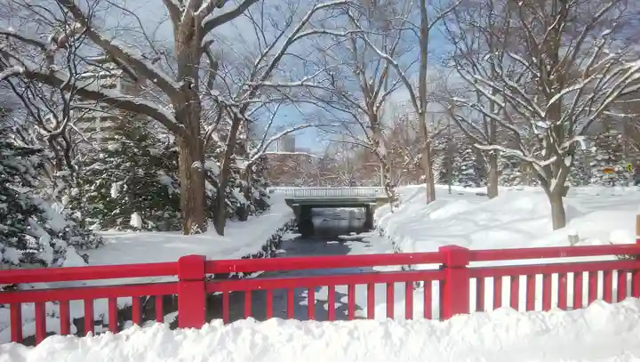 札幌護國神社の周辺