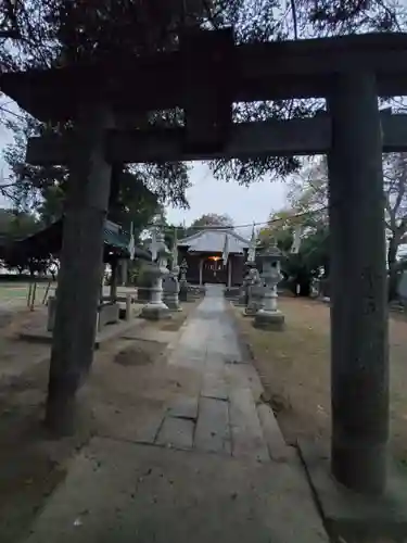 豊布都神社の鳥居