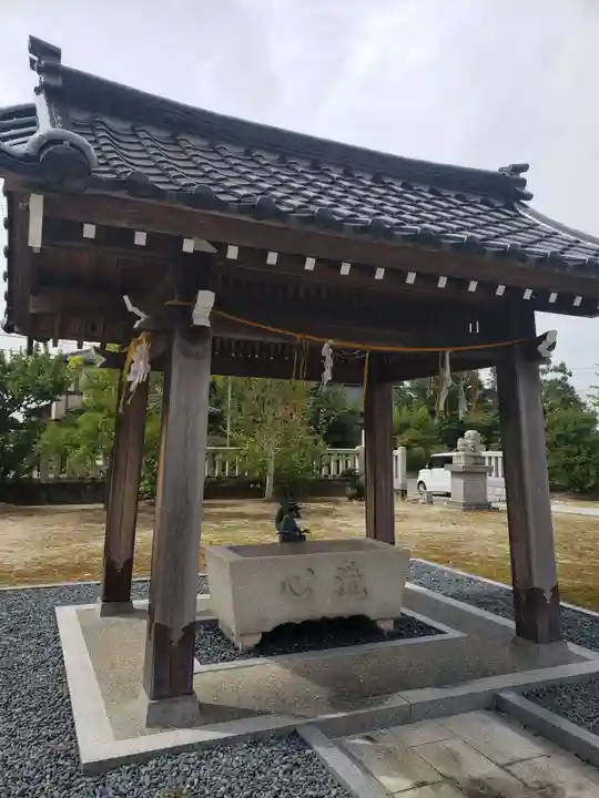土合神社の手水舎