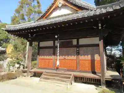 久米寺の本殿・本堂