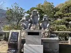 大山寺の像