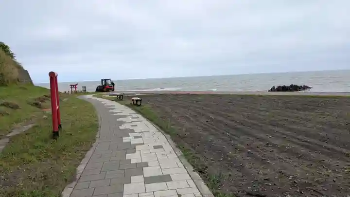 金比羅神社の庭園