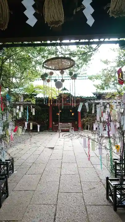 赤坂氷川神社の本殿・本堂