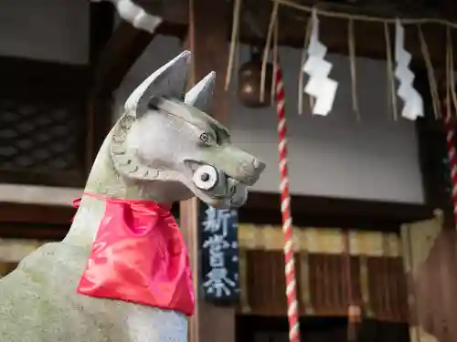 飛木稲荷神社の狛犬