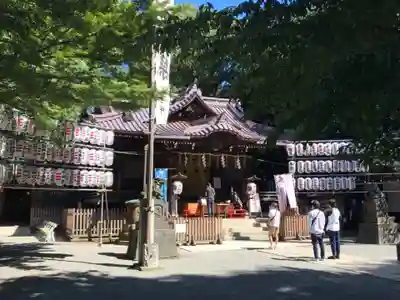 代々木八幡宮の本殿・本堂