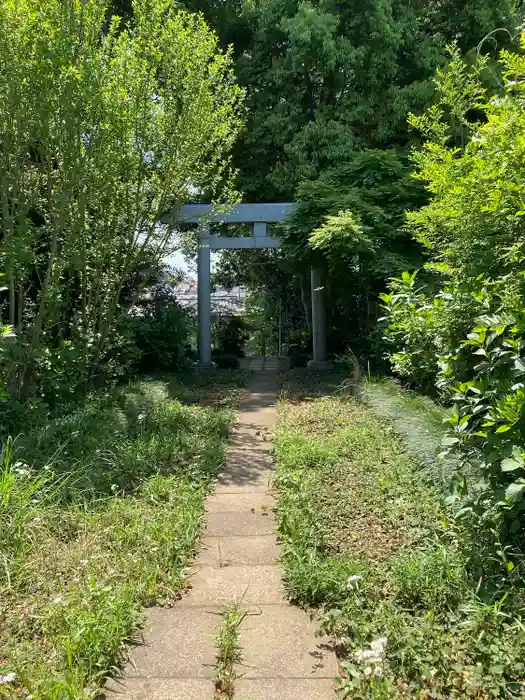 伊勢山神明宮の鳥居