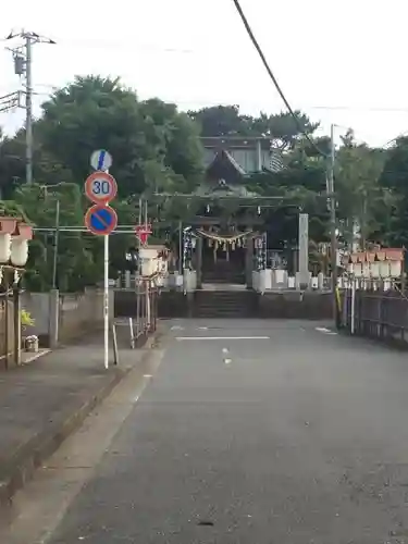 八王子神社の周辺