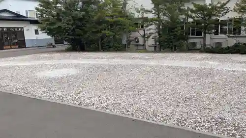 釧路八幡宮の庭園